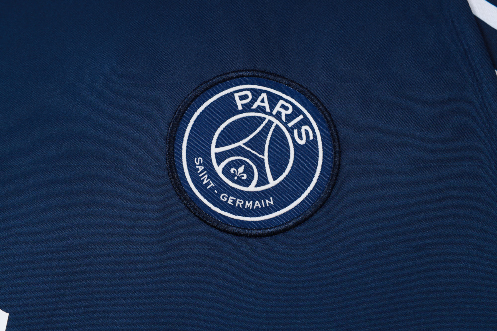2025/2026 Paris Saint-Germain Navy Blue Short-Sleeve Training Kit