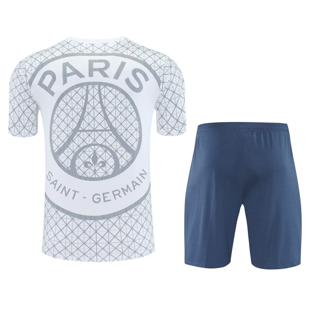 2025/2026 Paris Saint-Germain White Short-Sleeve Training Kit