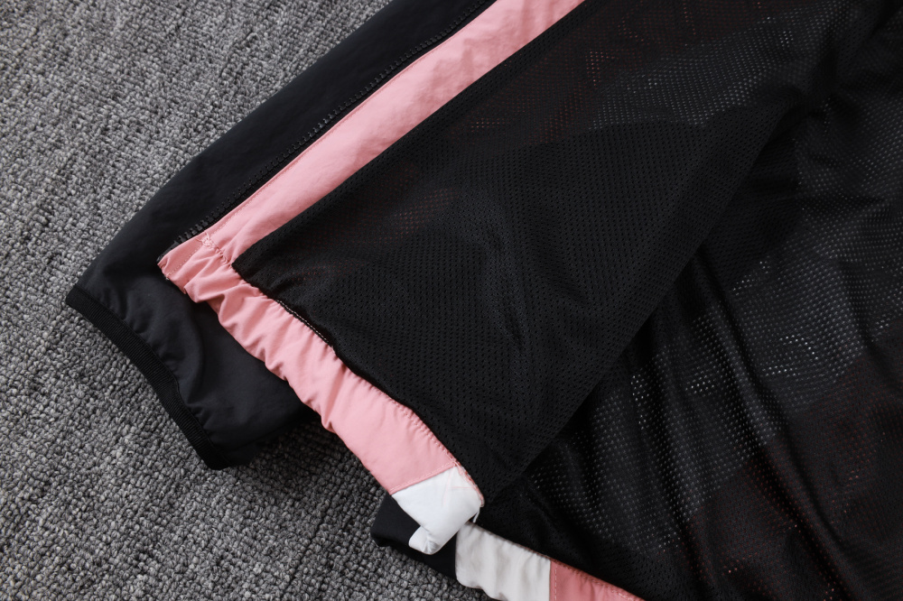 2025/2026 Paris Saint-Germain Pink Long Zip-Up Jacket Set