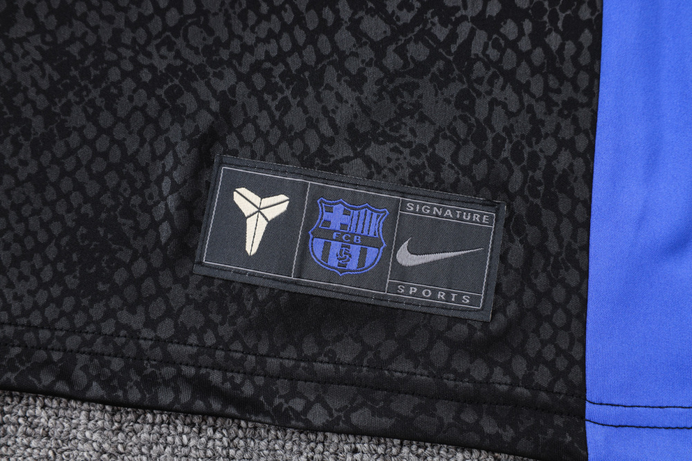 2025/2026 Barcelona Black Stamped Sleeveless Training Kit