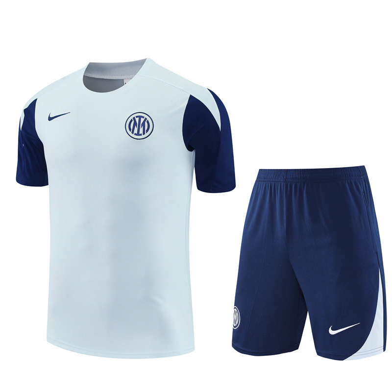 2025/2026 Inter Milan Light gray short-sleeved training kit