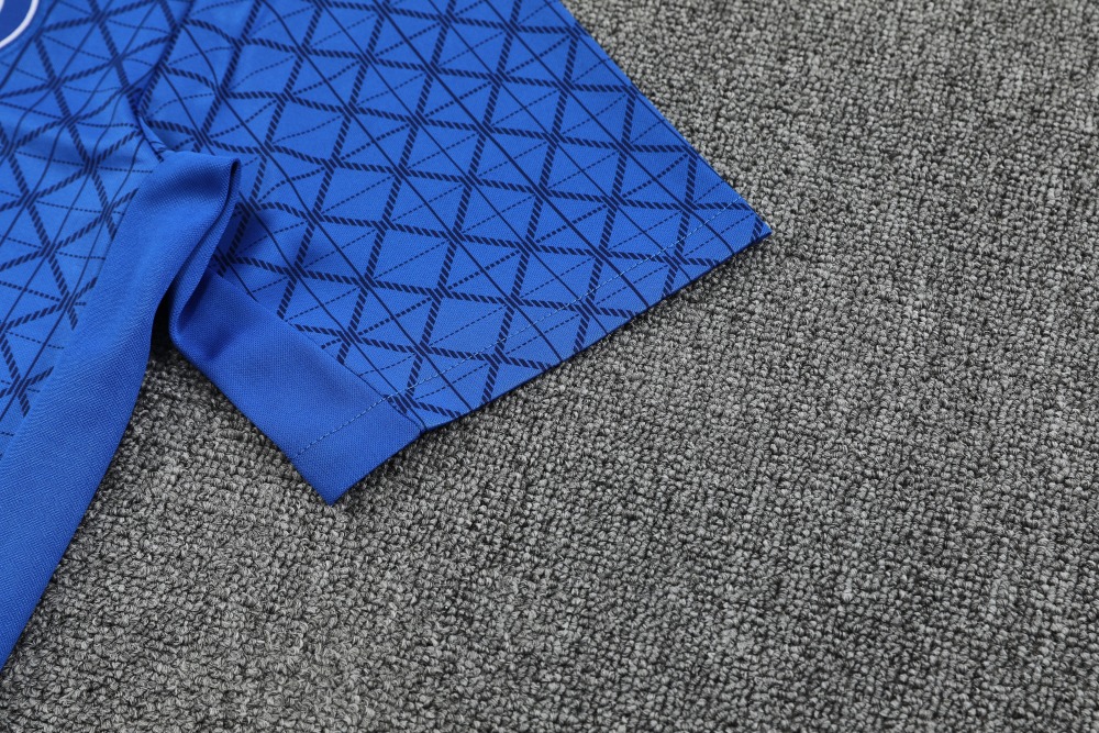 2025/2026 Paris Saint-Germain Blue Short-Sleeve Training Kit