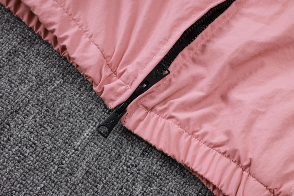 2025/2026 Paris Saint-Germain Pink Long Zip-Up Jacket Set