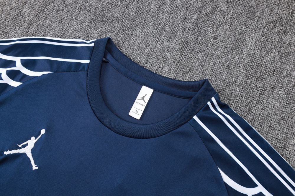 2025/2026 Paris Saint-Germain Navy Blue Short-Sleeve Training Kit