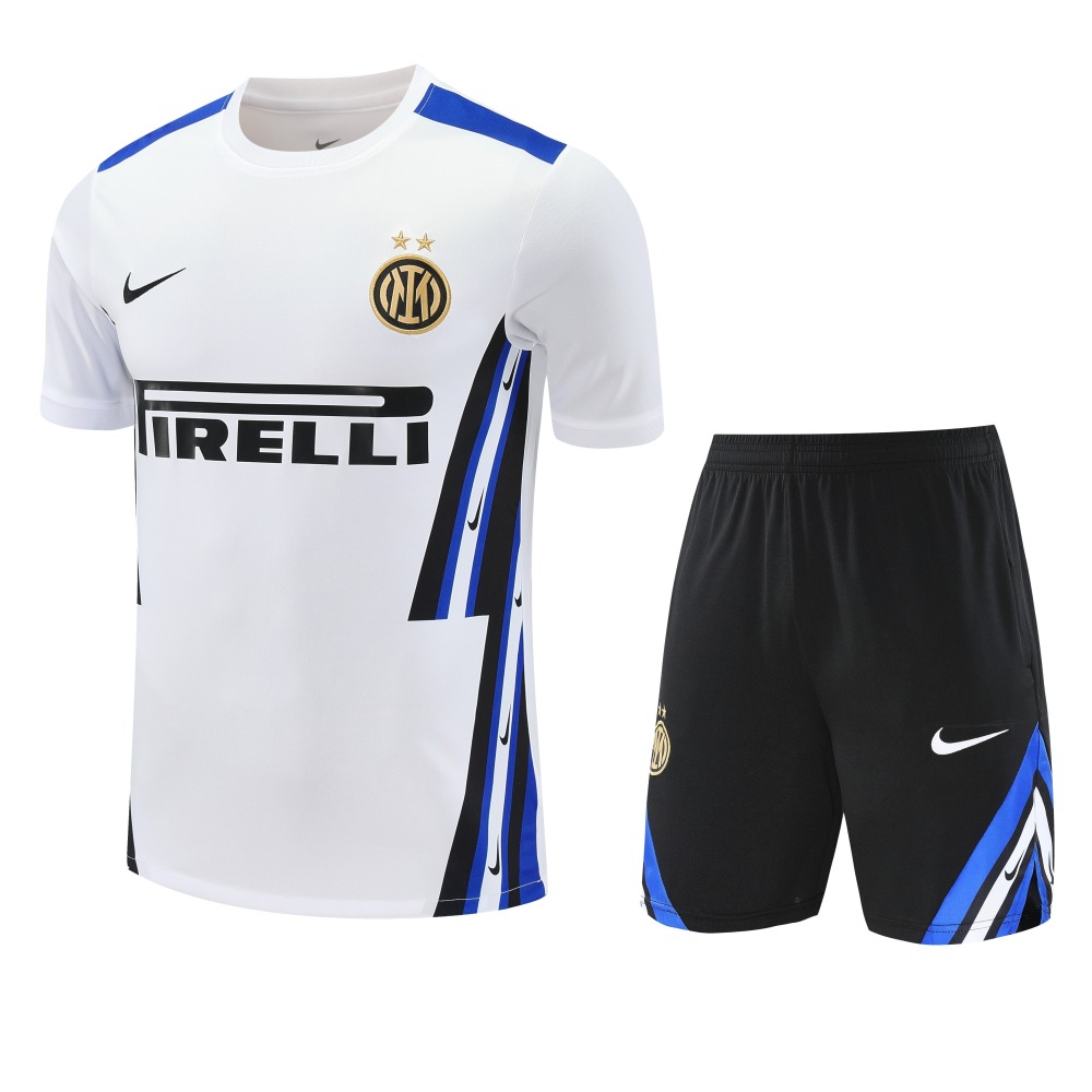 2025/2026 Inter Milan White short-sleeved training kit