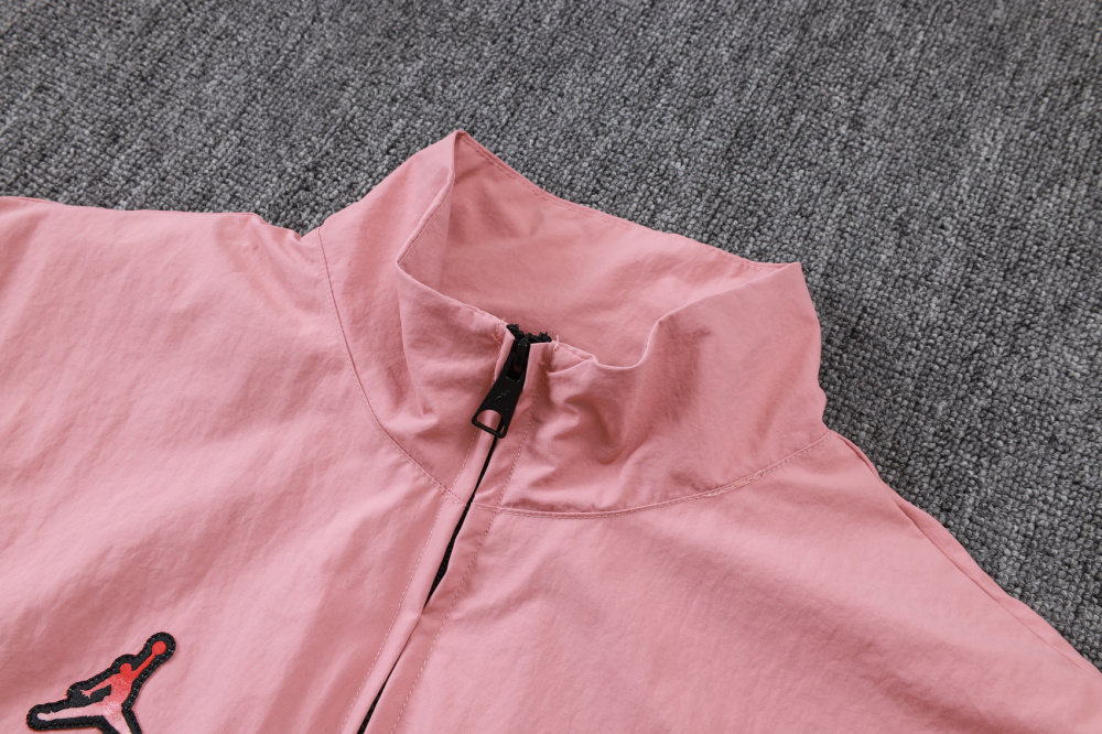 2025/2026 Paris Saint-Germain Pink Long Zip-Up Jacket Set