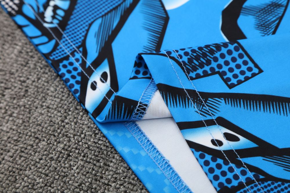2025/2026 Napoli Blue Inkjet Sleeveless Training Kit
