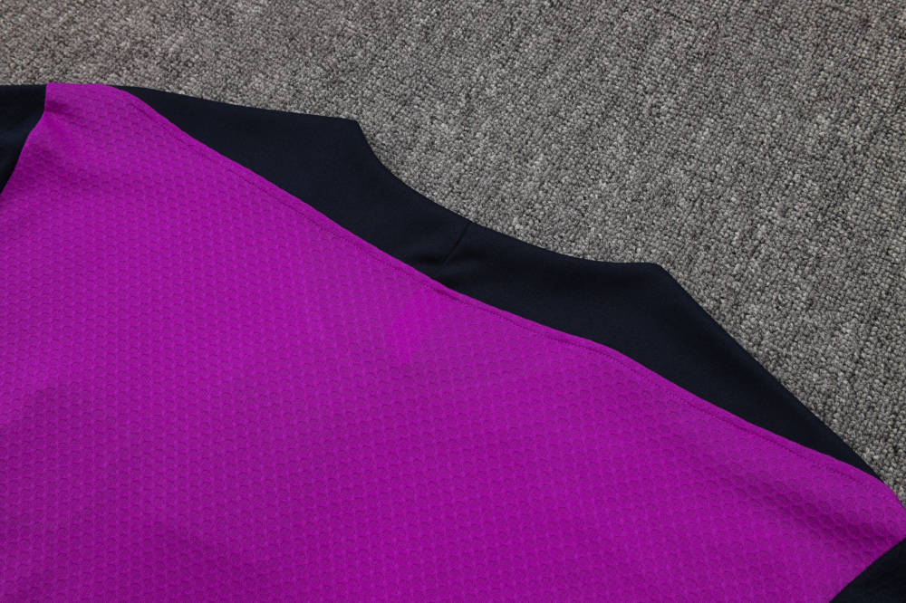 2025/2026 Barcelona red and purple short-sleeved training kit