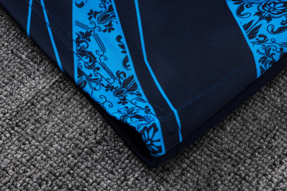 2025/2026 Napoli Royal Blue Long-Sleeved Training Kit with Full Zipper