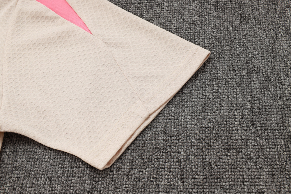 2025/2026 Barcelona beige short-sleeved training kit