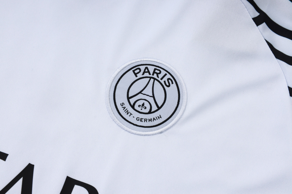 2025/2026 Paris Saint-Germain White Inkjet Short-Sleeve Training Kit