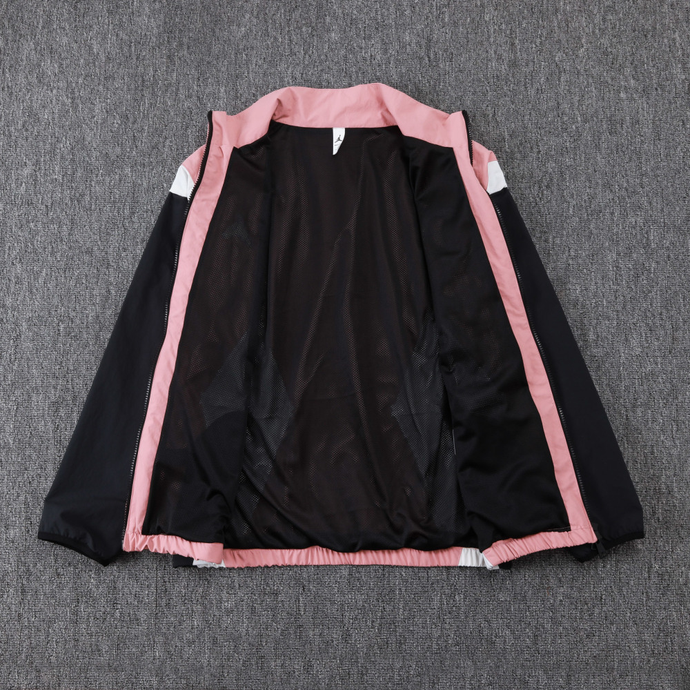 2025/2026 Paris Saint-Germain Pink Long Zip-Up Jacket Set