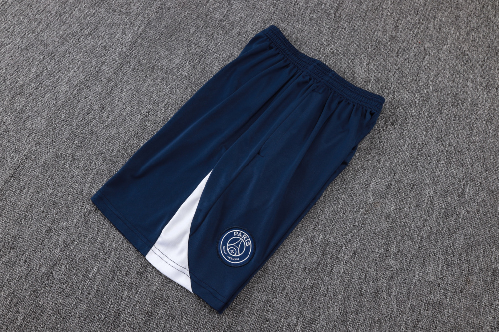 2025/2026 Paris Saint-Germain Navy Blue Short-Sleeve Training Kit