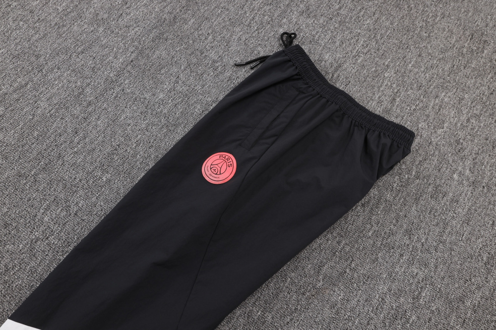2025/2026 Paris Saint-Germain Black Long Zip-Up Jacket Set