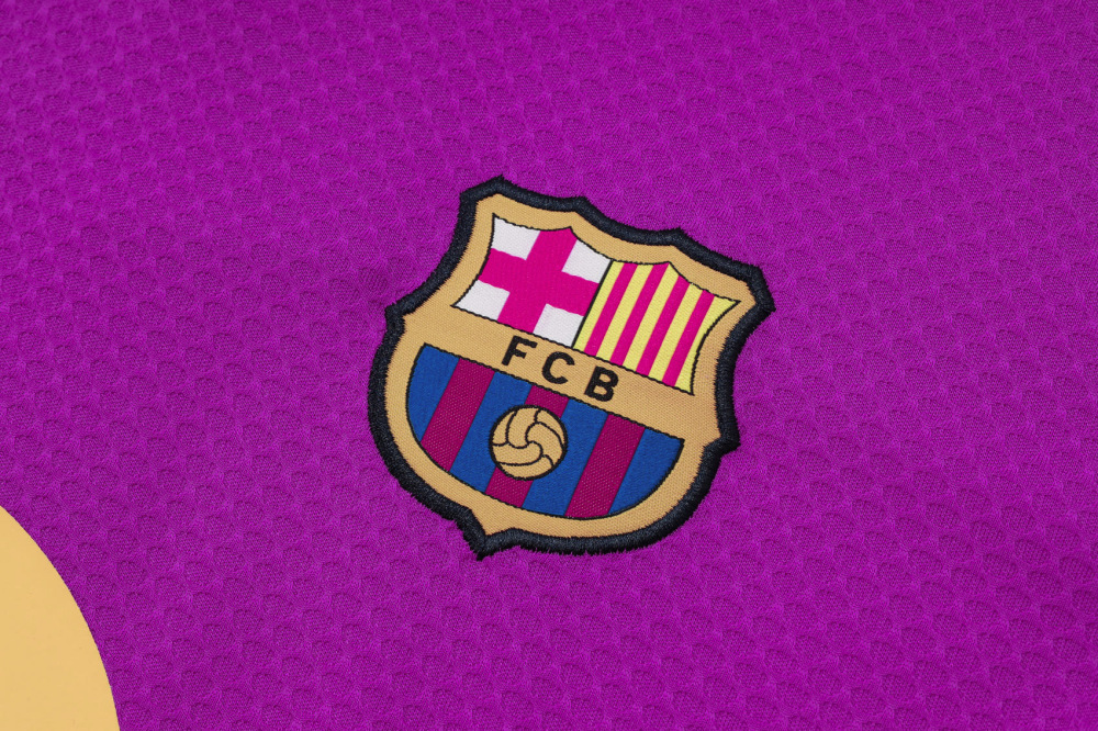 2025/2026 Barcelona red and purple short-sleeved training kit