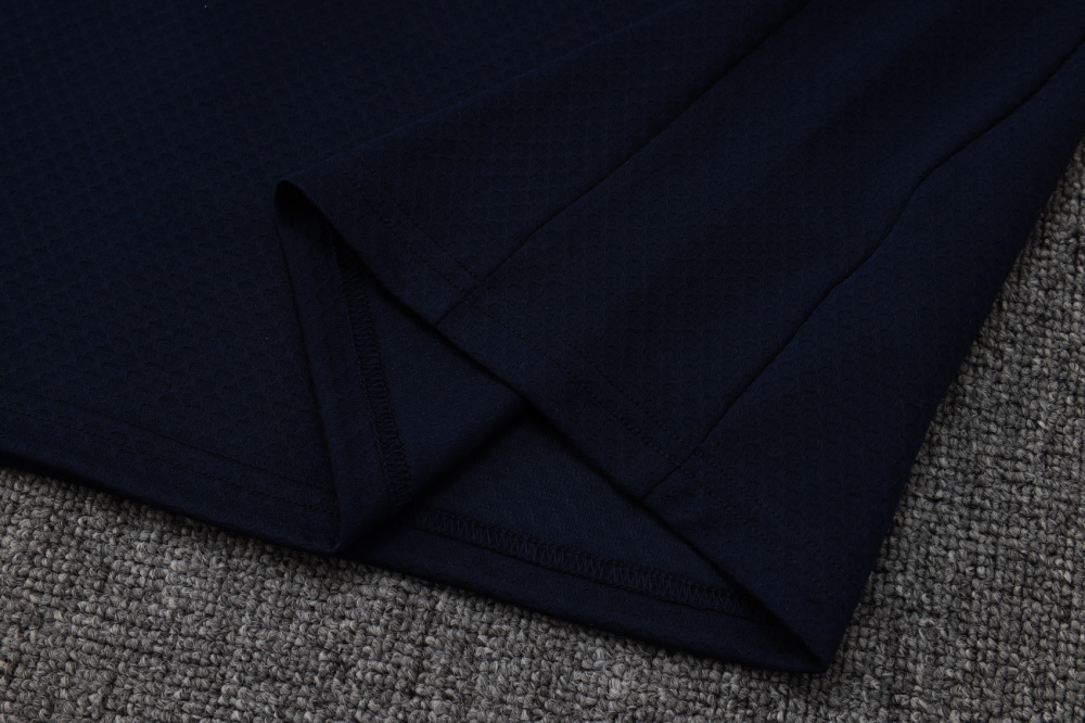 2025/2026 Barcelona dark blue short-sleeved training kit