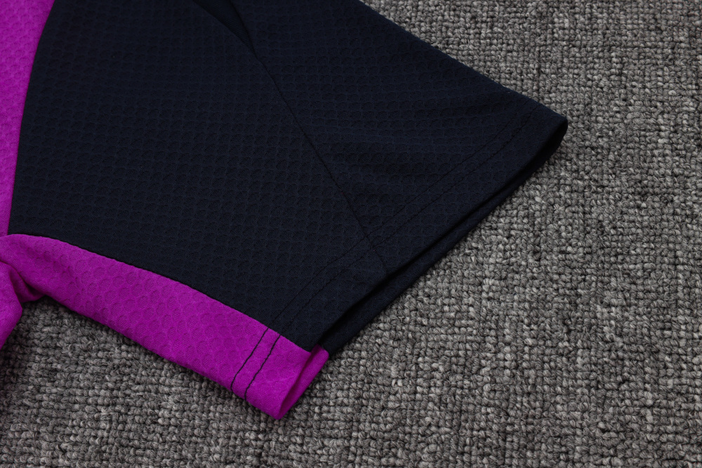 2025/2026 Barcelona red and purple short-sleeved training kit
