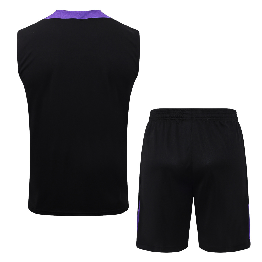 2025/2026 Barcelona Black Sleeveless Training Kit
