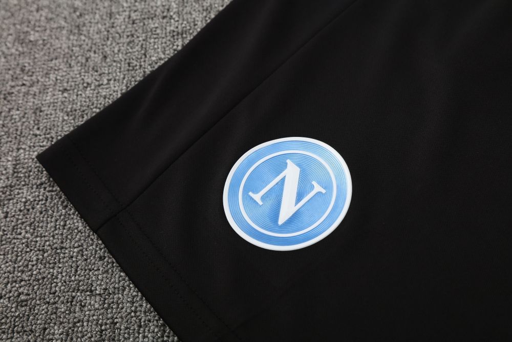 2025/2026 Napoli Dark Grey Inkjet Sleeveless Training Kit