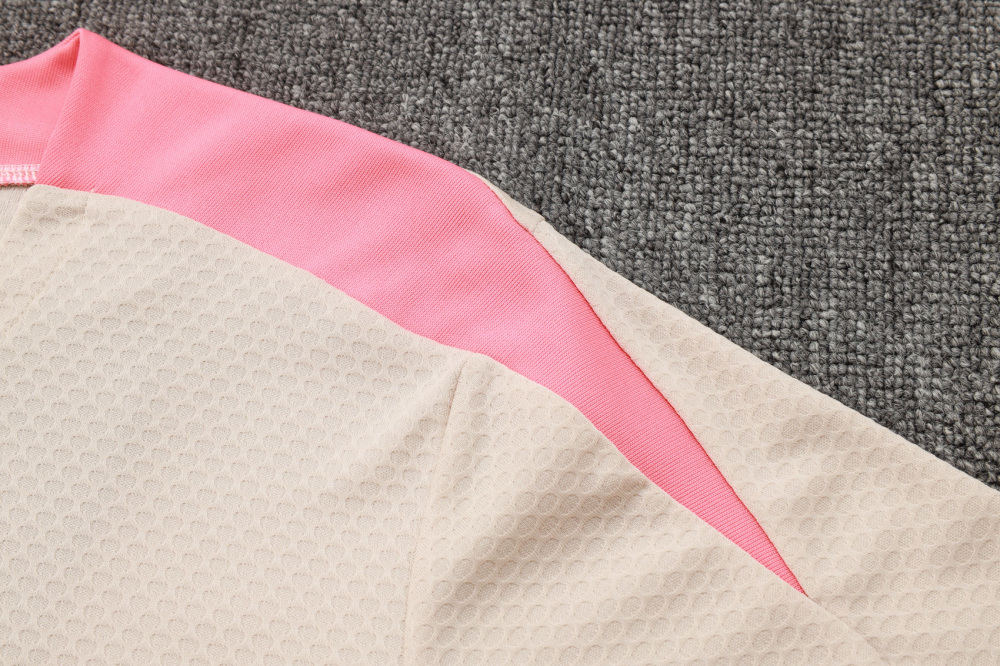 2025/2026 Barcelona beige short-sleeved training kit