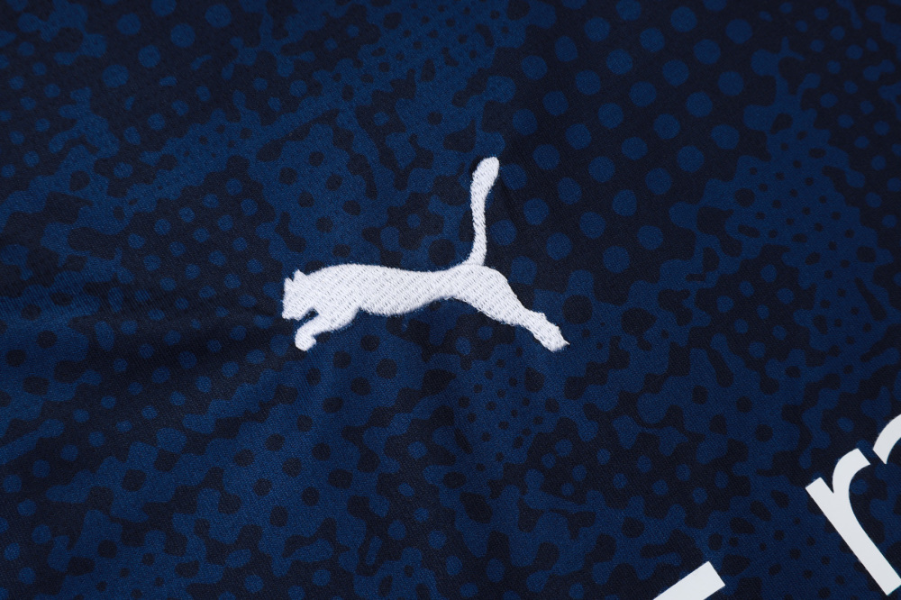 2025/2026 Marseille Blue Short-Sleeve Training Kit