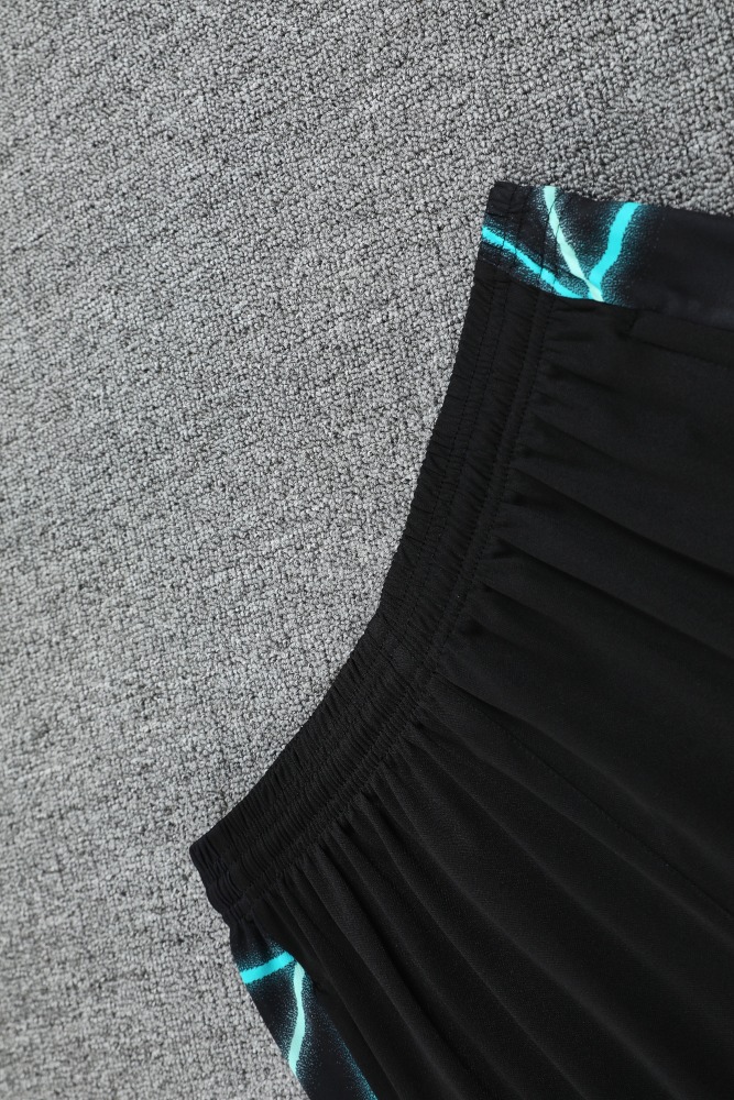 2025/2026 Inter Milan Black starry sky inkjet short-sleeved training kit