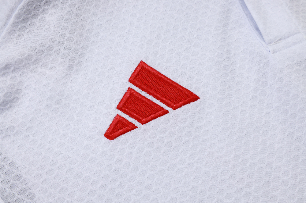 2025/2026 Liverpool White Polo Short-Sleeve Training Kit