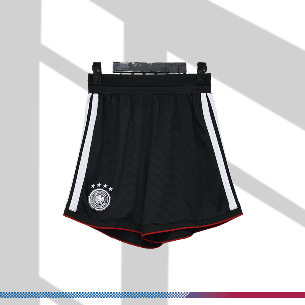 2026 German Black Football Shorts (Player Version)