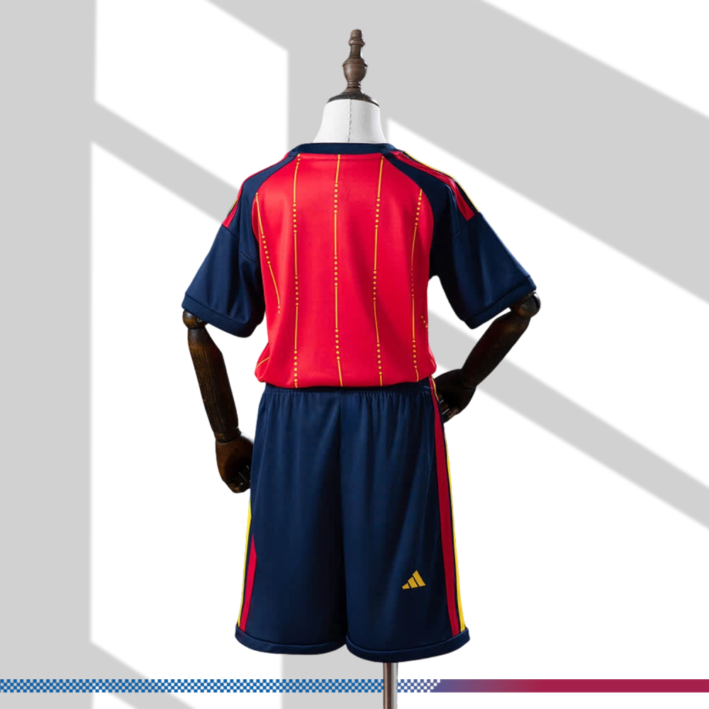 2026 Spain Home Football Shirt (Kids Kit)