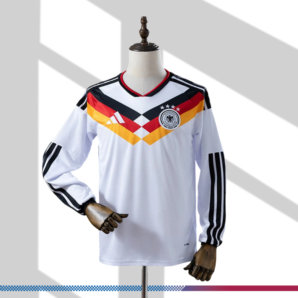 2026 Germany Home Long-Sleeve Football Jersey (Fan Edition)