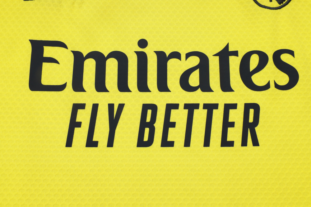 2025/2026 Real Madrid Yellow Short-Sleeve Training Kit