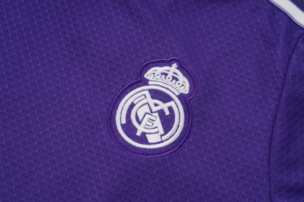 2025/2026 Real Madrid Purple Retro Short-Sleeve Training Kit