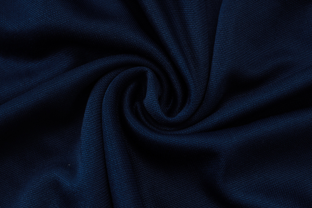 2025/2026 Real Madrid Royal Blue Half-Zip Long-Sleeve Training Kit