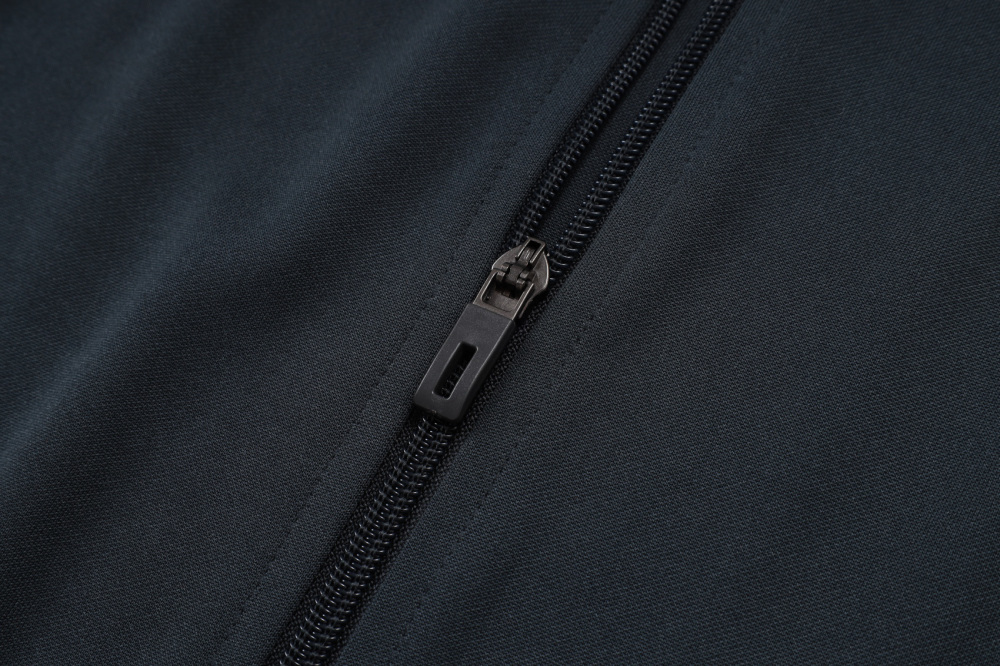 2025/2026 Real Madrid Dark Grey Long-Zip Long-Sleeve Training Kit