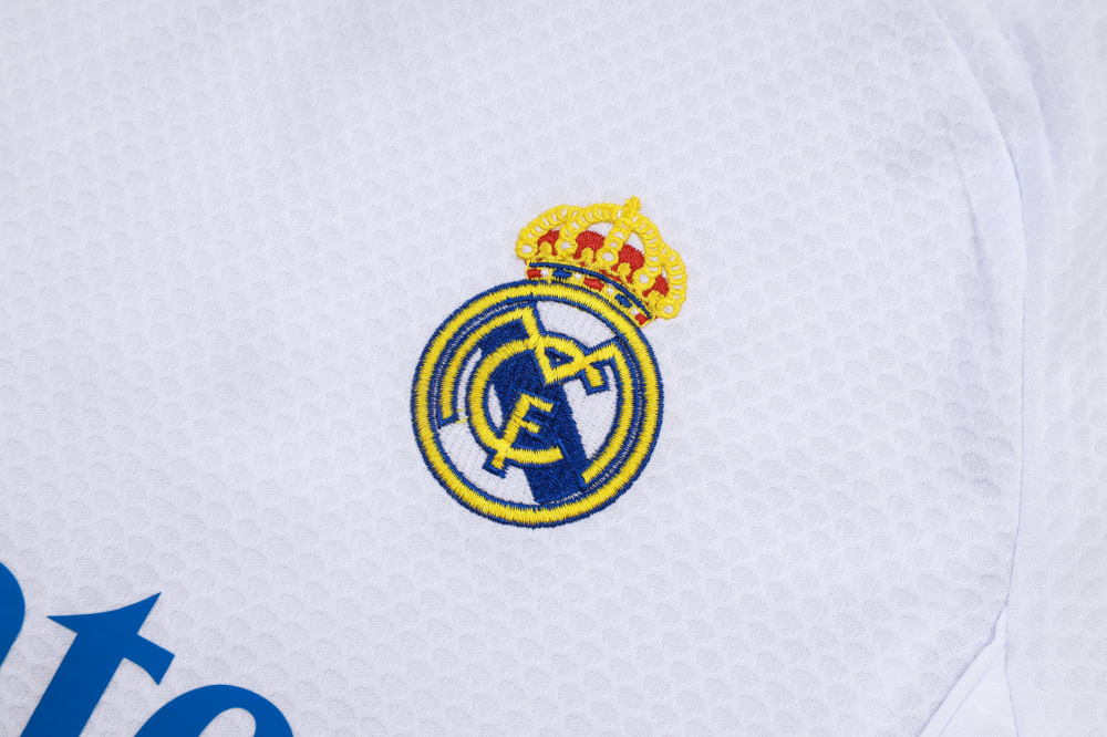 2025/2026 Real Madrid White Short-Sleeve Training Kit