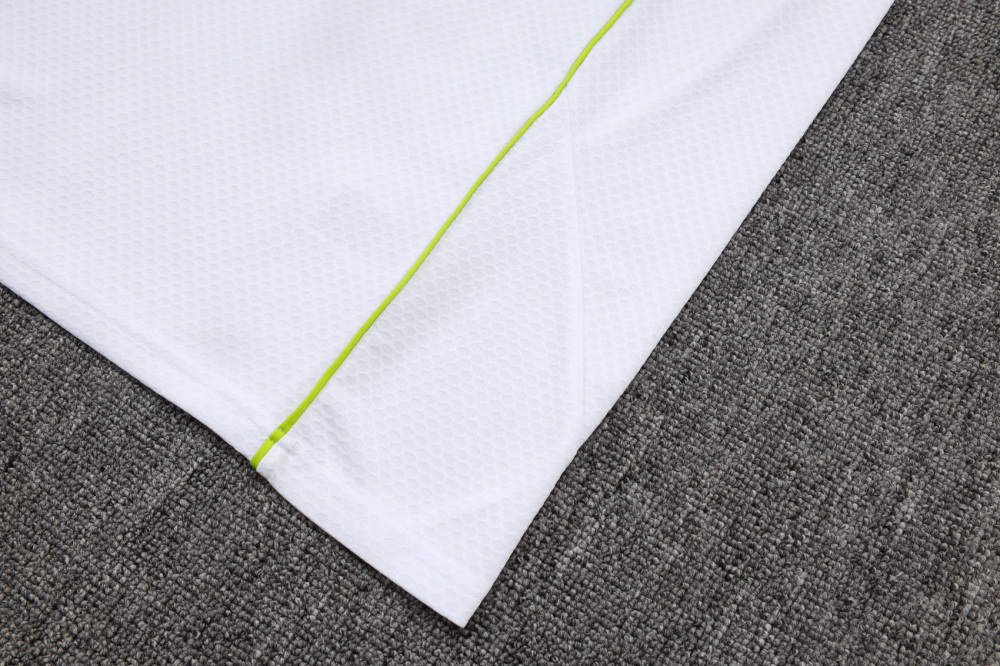 2025/2026 Real Madrid White Retro Short-Sleeve Training Kit
