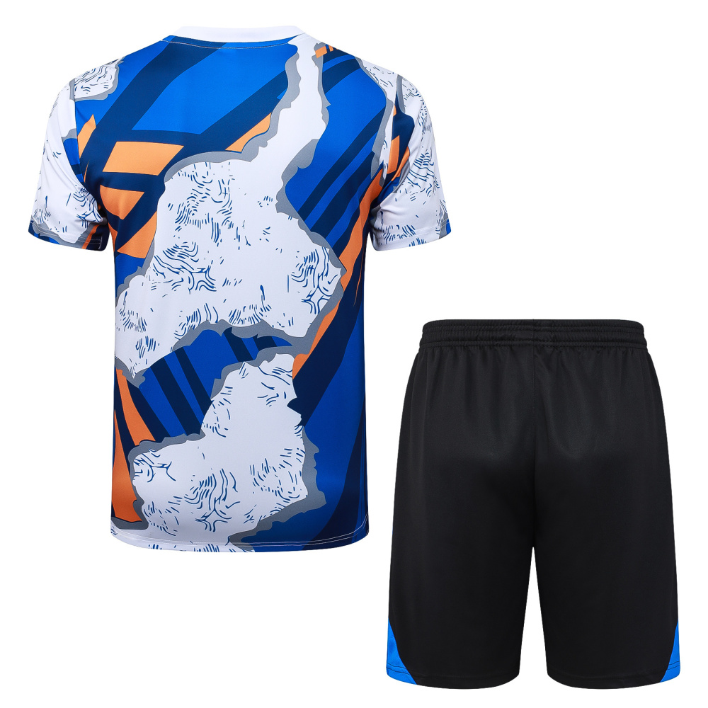 2025/2026 Real Madrid camouflage short-sleeved training kit