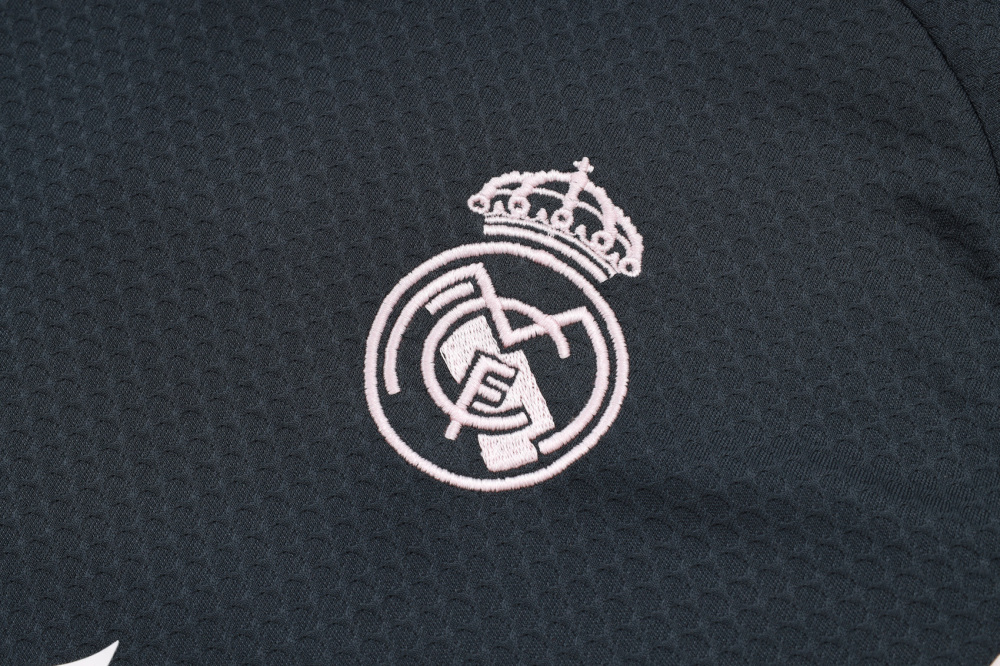 2025/2026 Real Madrid Grey Short-Sleeve Training Kit