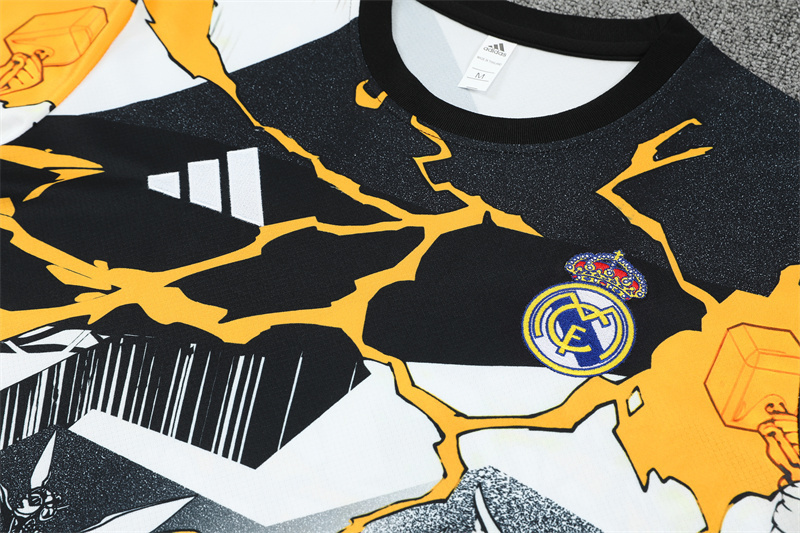 2025/2026 Real Madrid Marvel Collaboration Short-Sleeve Training Kit