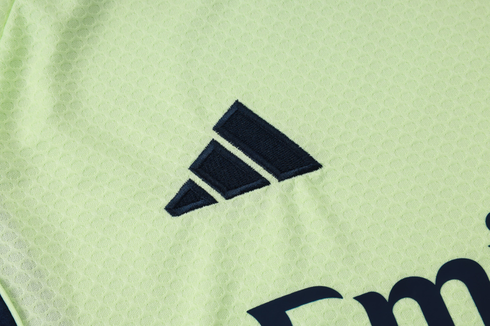 2025/2026 Real Madrid Blue/Light Green Short-Sleeve Training Kit