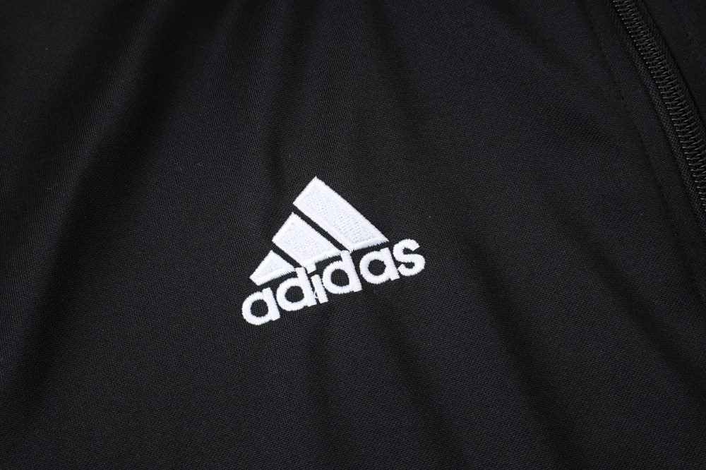 2025/2026 Real Madrid Black Long-Zip Long-Sleeve Training Kit