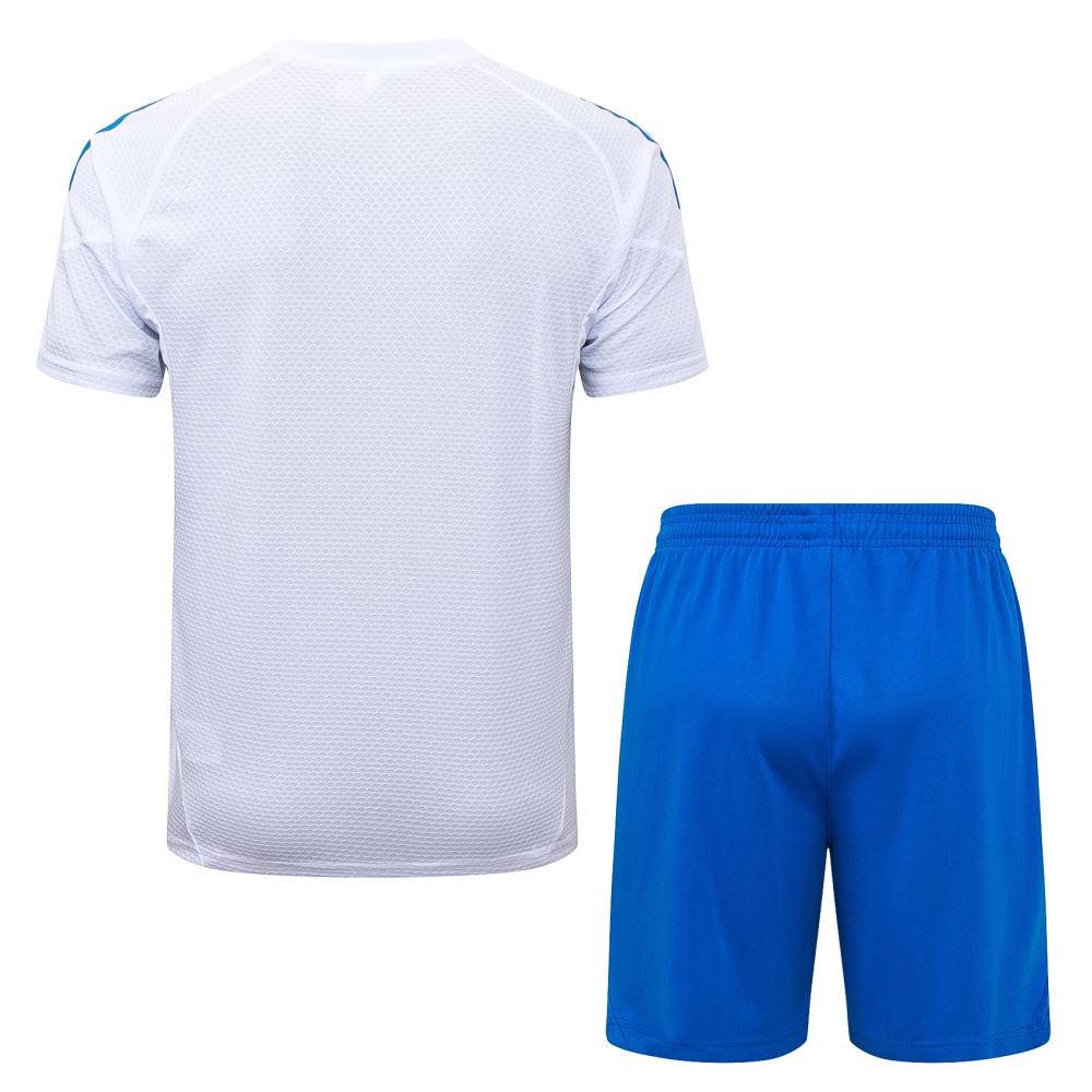 2025/2026 Real Madrid White Short-Sleeve Training Kit