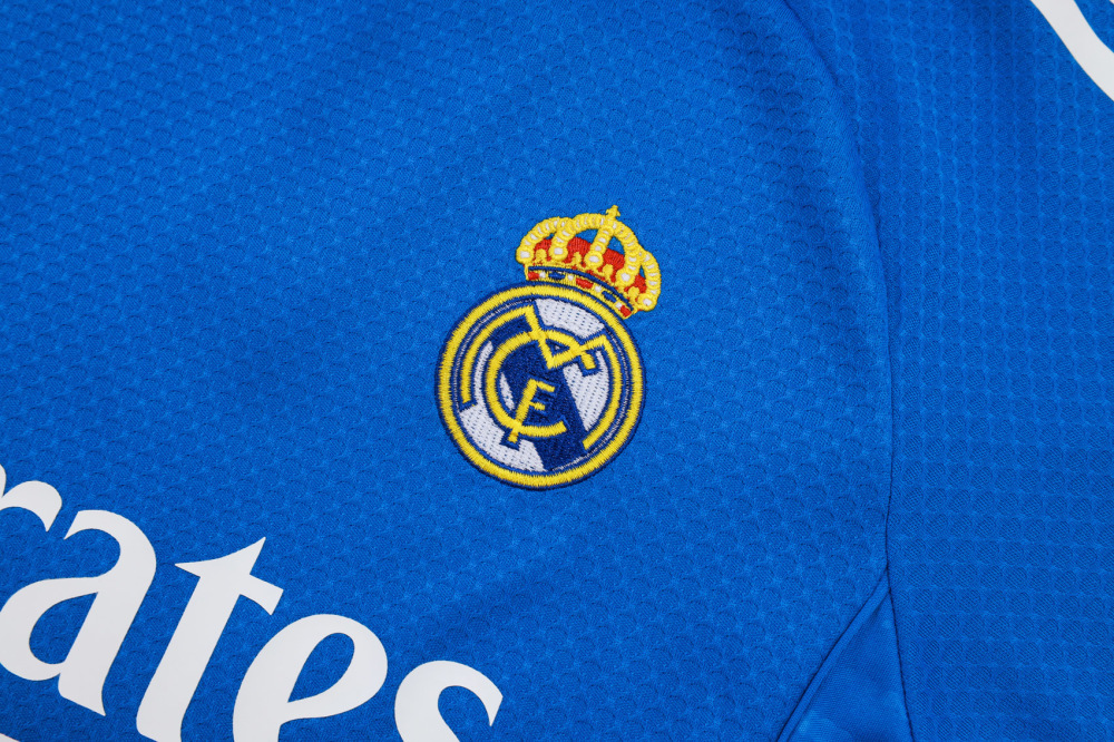 2025/2026 Real Madrid Blue Short-Sleeve Training Kit