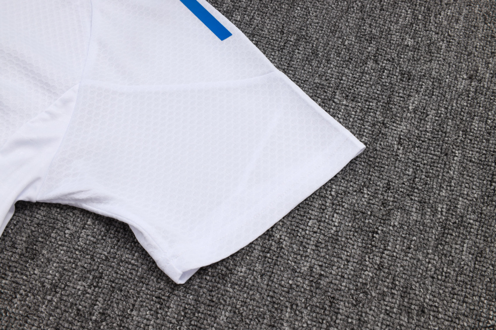 2025/2026 Real Madrid White Short-Sleeve Training Kit