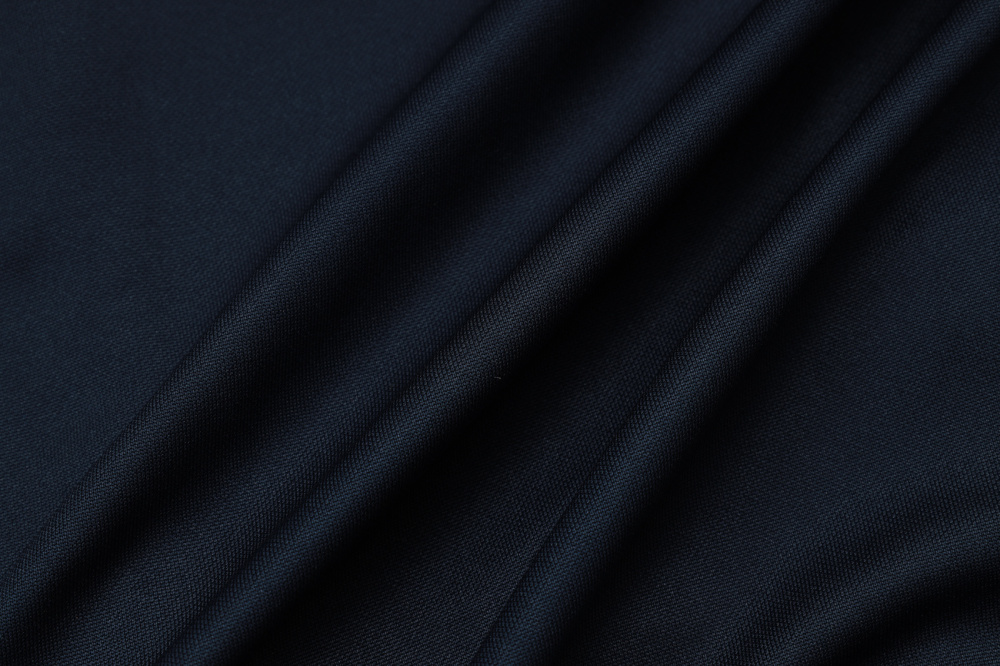 2025/2026 Real Madrid Dark Blue Retro Long Zipper Long Sleeve Training Kit