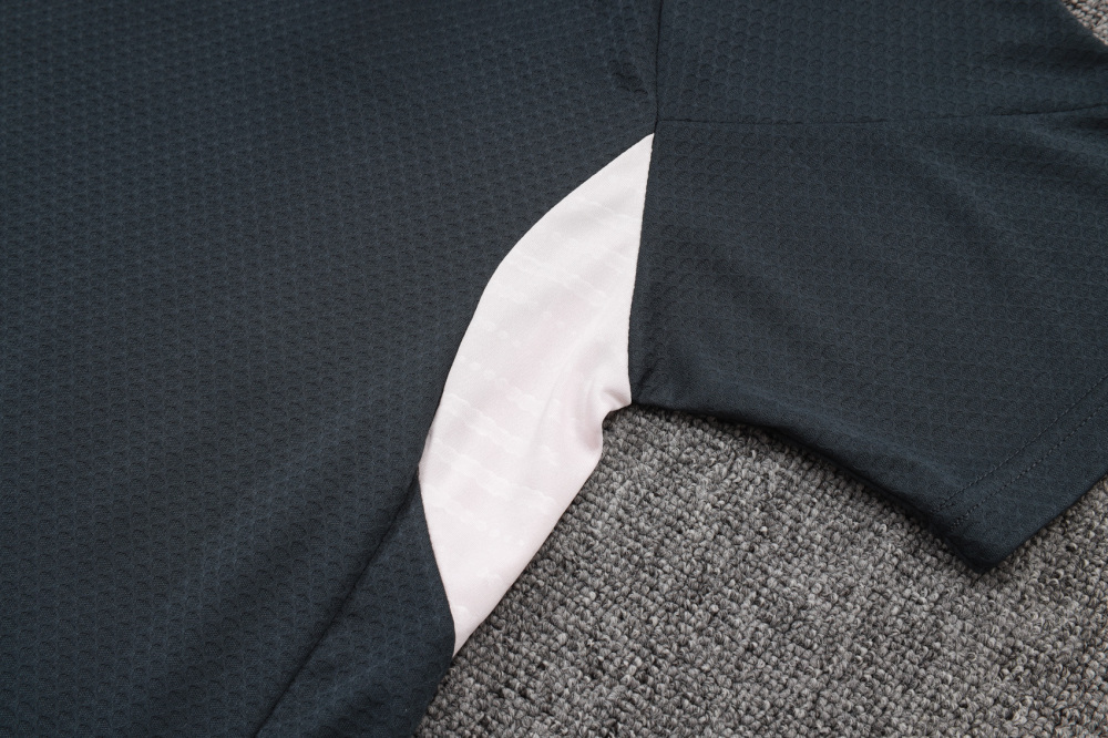 2025/2026 Real Madrid Grey Short-Sleeve Training Kit