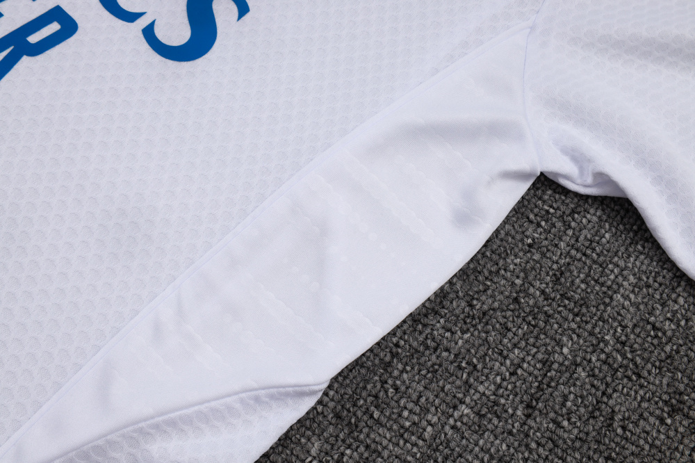 2025/2026 Real Madrid White Short-Sleeve Training Kit