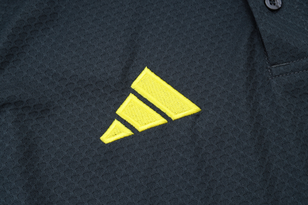 2025/2026 Real Madrid Dark Grey Polo Short-Sleeve Training Kit