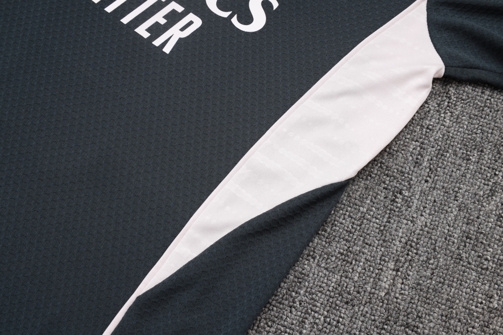 2025/2026 Real Madrid Grey Short-Sleeve Training Kit
