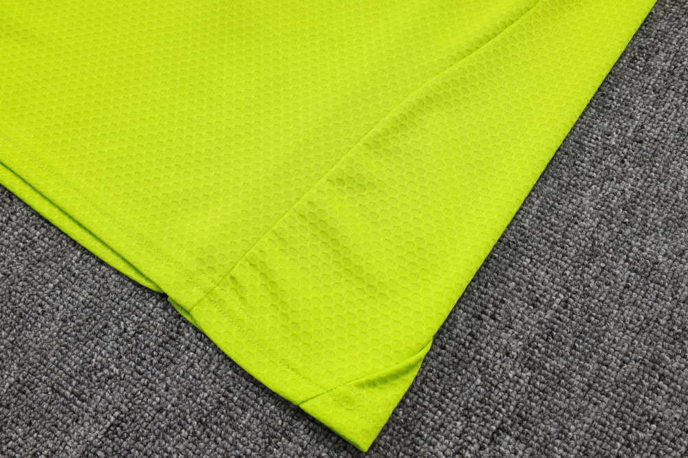 2025/2026 Real Madrid Grass Green Retro Short-Sleeve Training Kit